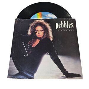 Pebbles Girlfriend Vinyl Single 45 RPM 7" Single Record MCA 53185 1987 1980s
